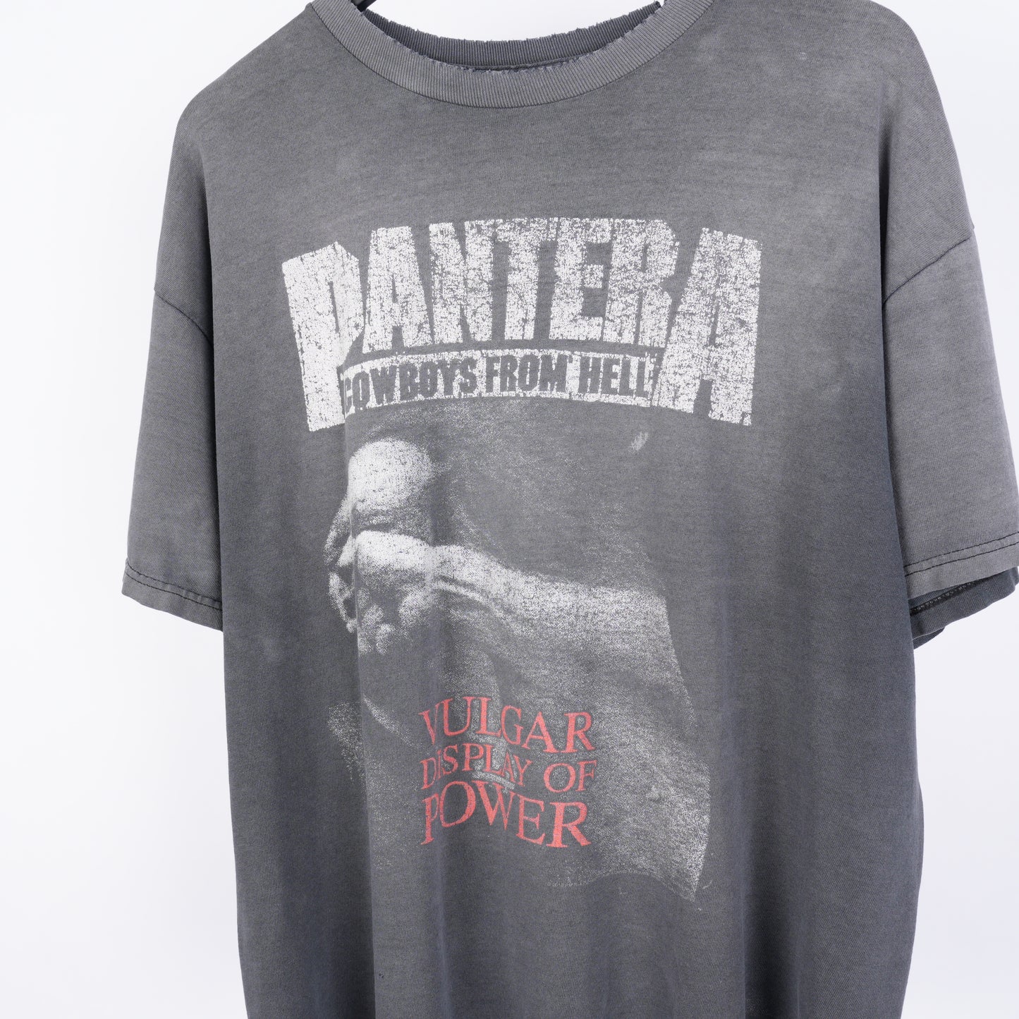 VINTAGE FADED PANTERA VULGAR DISPLAY OF POWER TEE