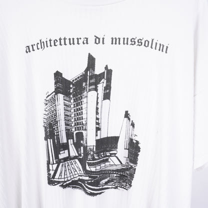 ERD ARCHITETTURA DI MUSSOLINI RIBBED SHORT SLEEVE TEE