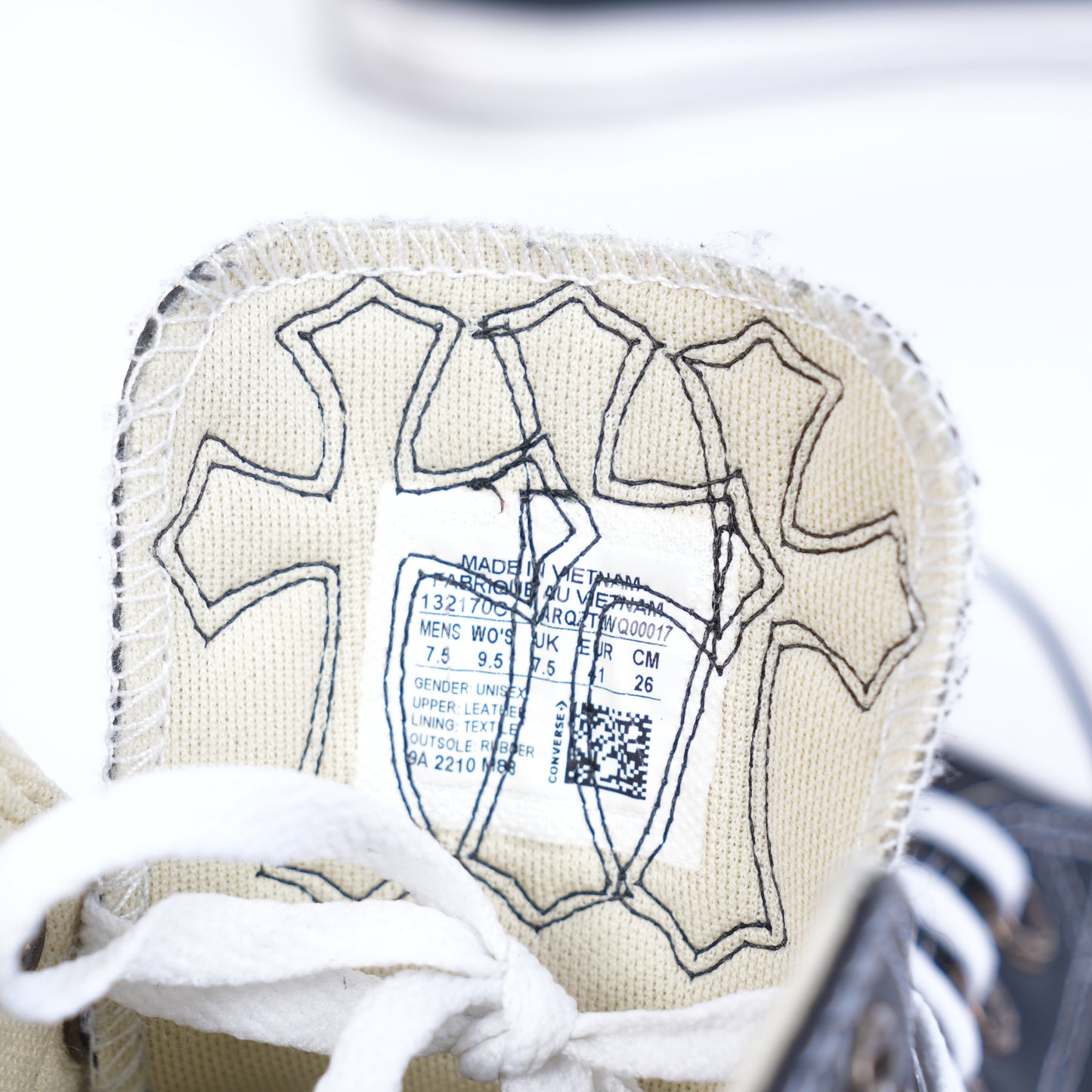 Chrome Hearts BLACK PATCH CONVERSE