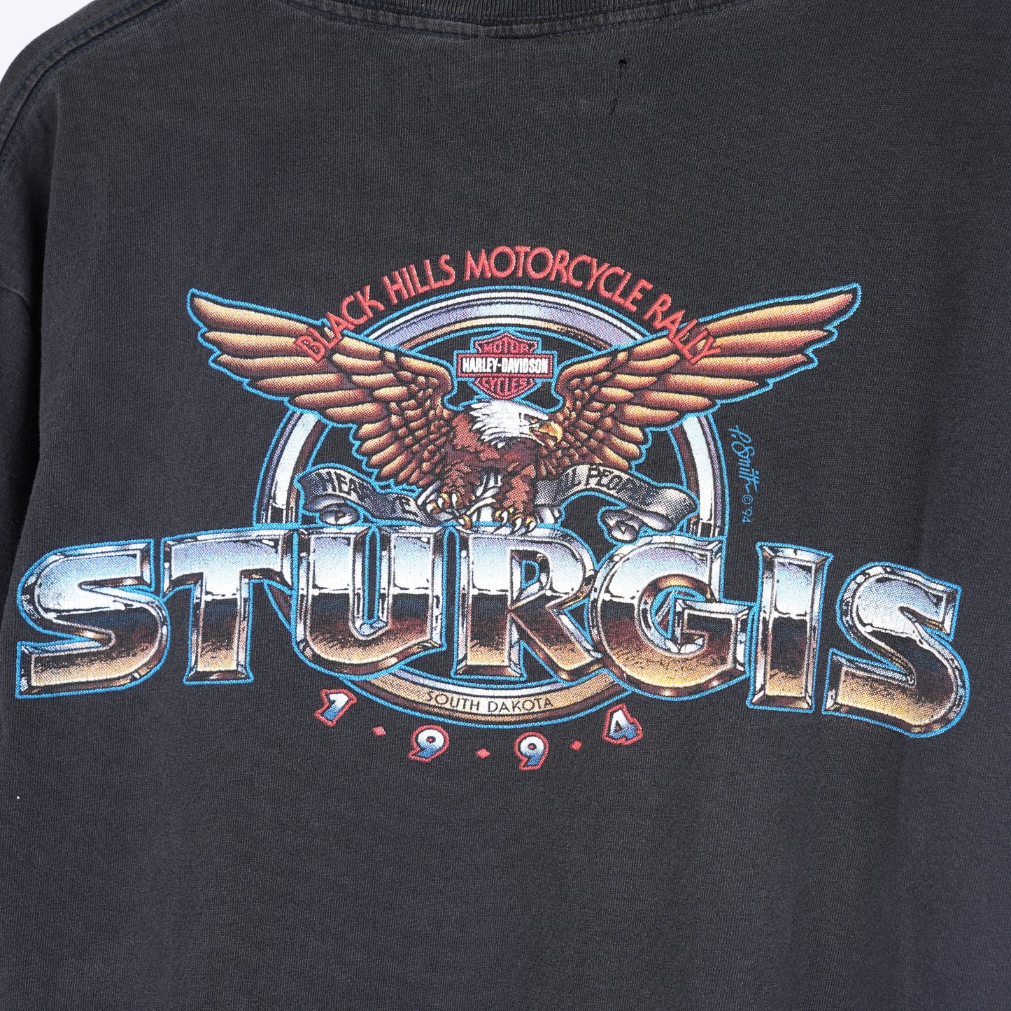 VINTAGE HARLEY DAVIDSON HD CHROME SWEET CHROME 1993 T-SHIRT