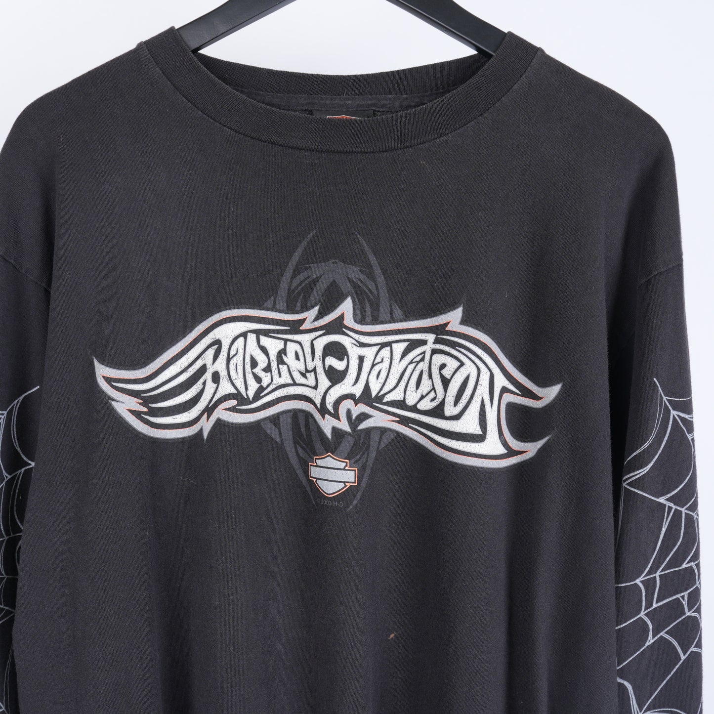 VINTAGE HARLEY DAVIDSON SPIDER LONG SLEEVE T-SHIRT