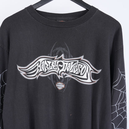VINTAGE HARLEY DAVIDSON SPIDER LONG SLEEVE T-SHIRT