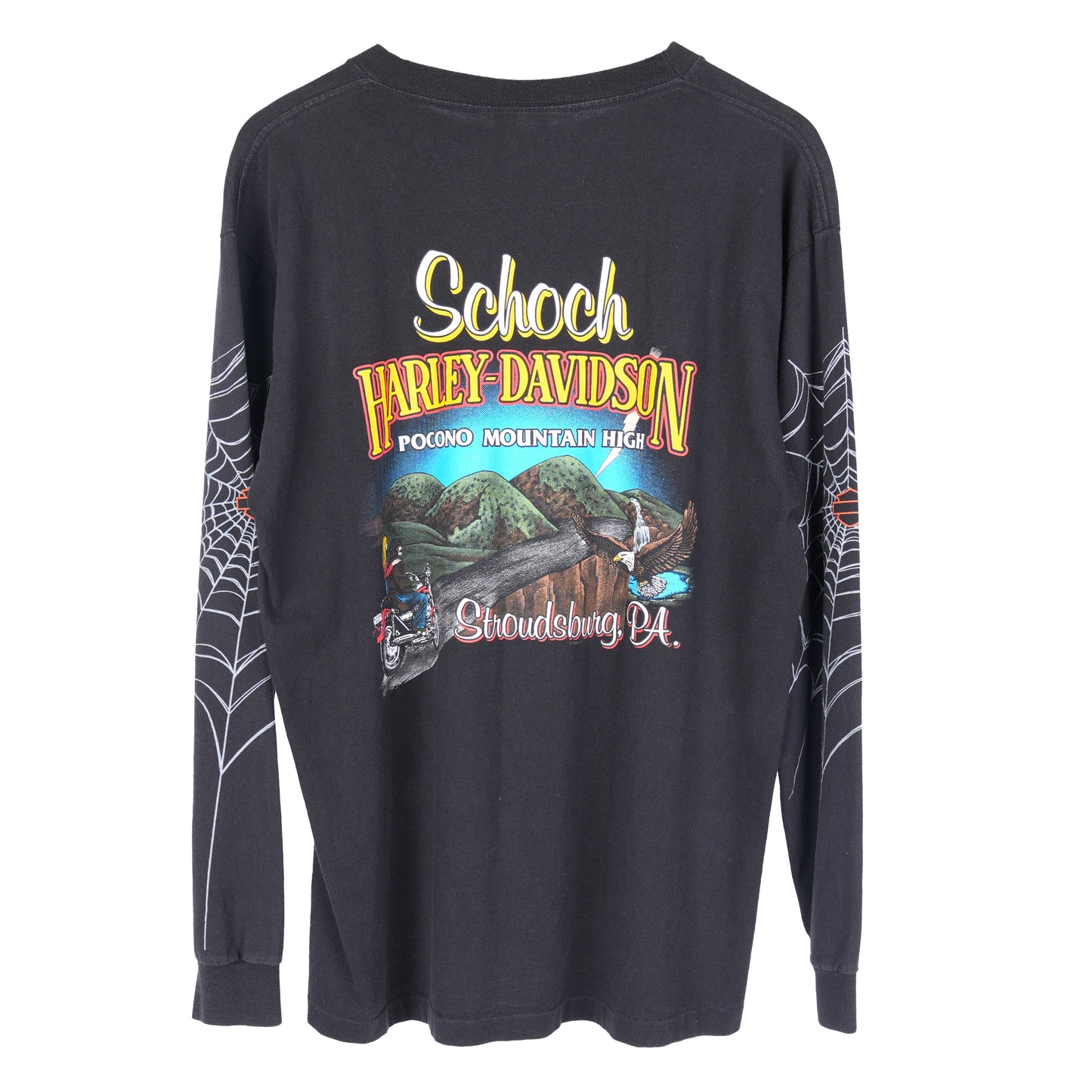 VINTAGE HARLEY DAVIDSON SPIDER LONG SLEEVE T-SHIRT