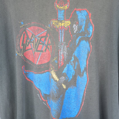 VINTAGE SLAYER SPILL THE BLOOD SCROLL TEE