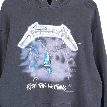 Vintage Metalica Ride The Lightning Hoodie
