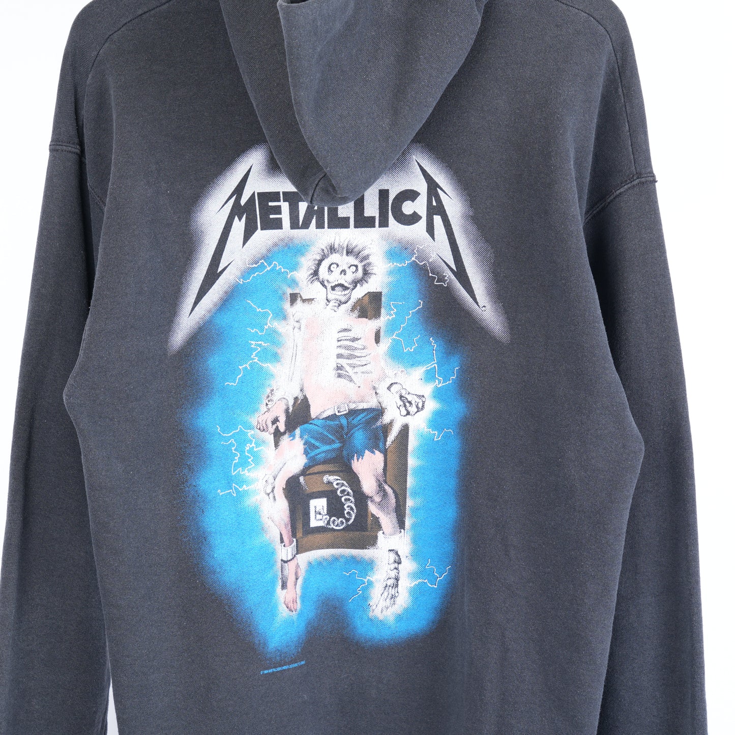 Vintage Metalica Ride The Lightning Hoodie