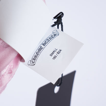 CHROME HEARTS PINK MONOGRAM SILK TOP
