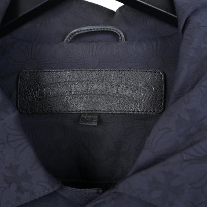 CHROME HEARTS NYLON EYECHART MONOGRAM WINDBREAKER JACKET