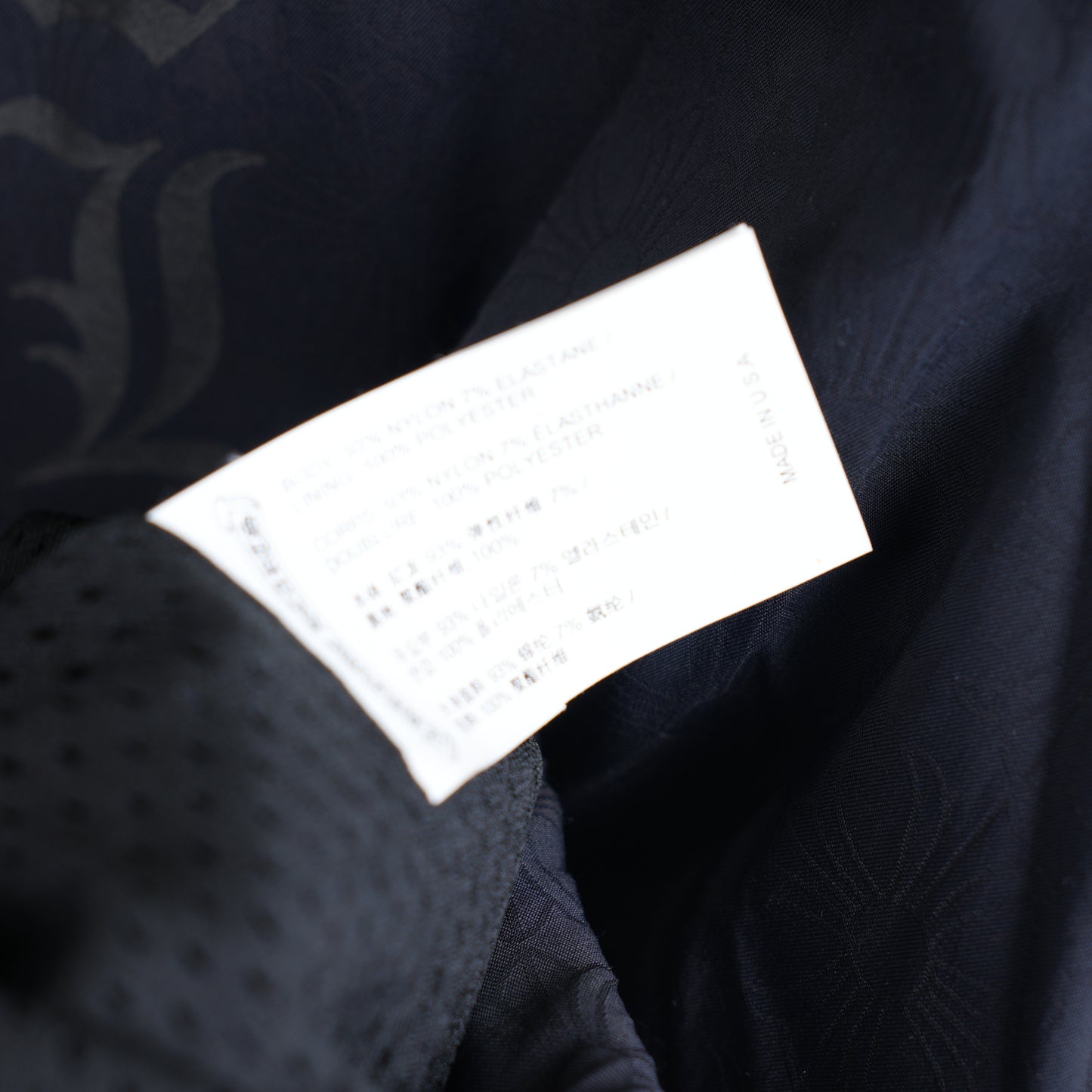 CHROME HEARTS NYLON EYECHART MONOGRAM WINDBREAKER JACKET