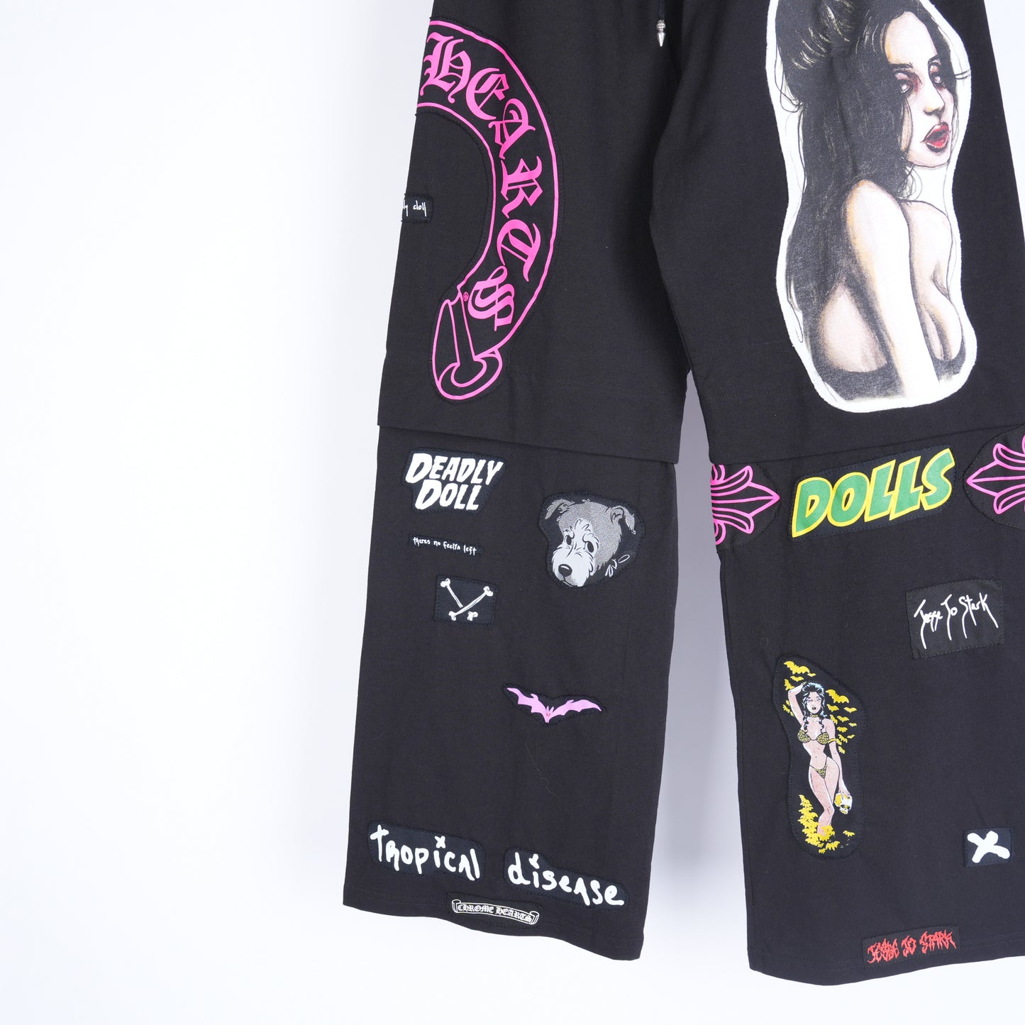 CHROME HEARTS MAXFIELDS DEADLY DOLL SWEATPANTS