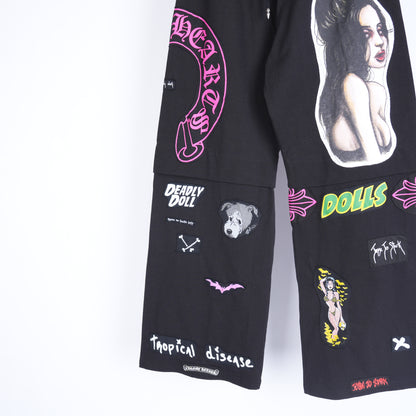 CHROME HEARTS MAXFIELDS DEADLY DOLL SWEATPANTS