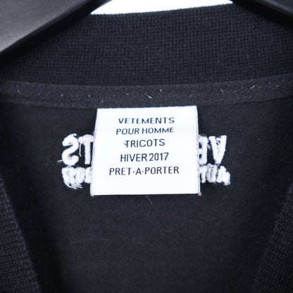 VETEMENTS MAY THE BRIDGES BURN LIGHT THE WAY LS