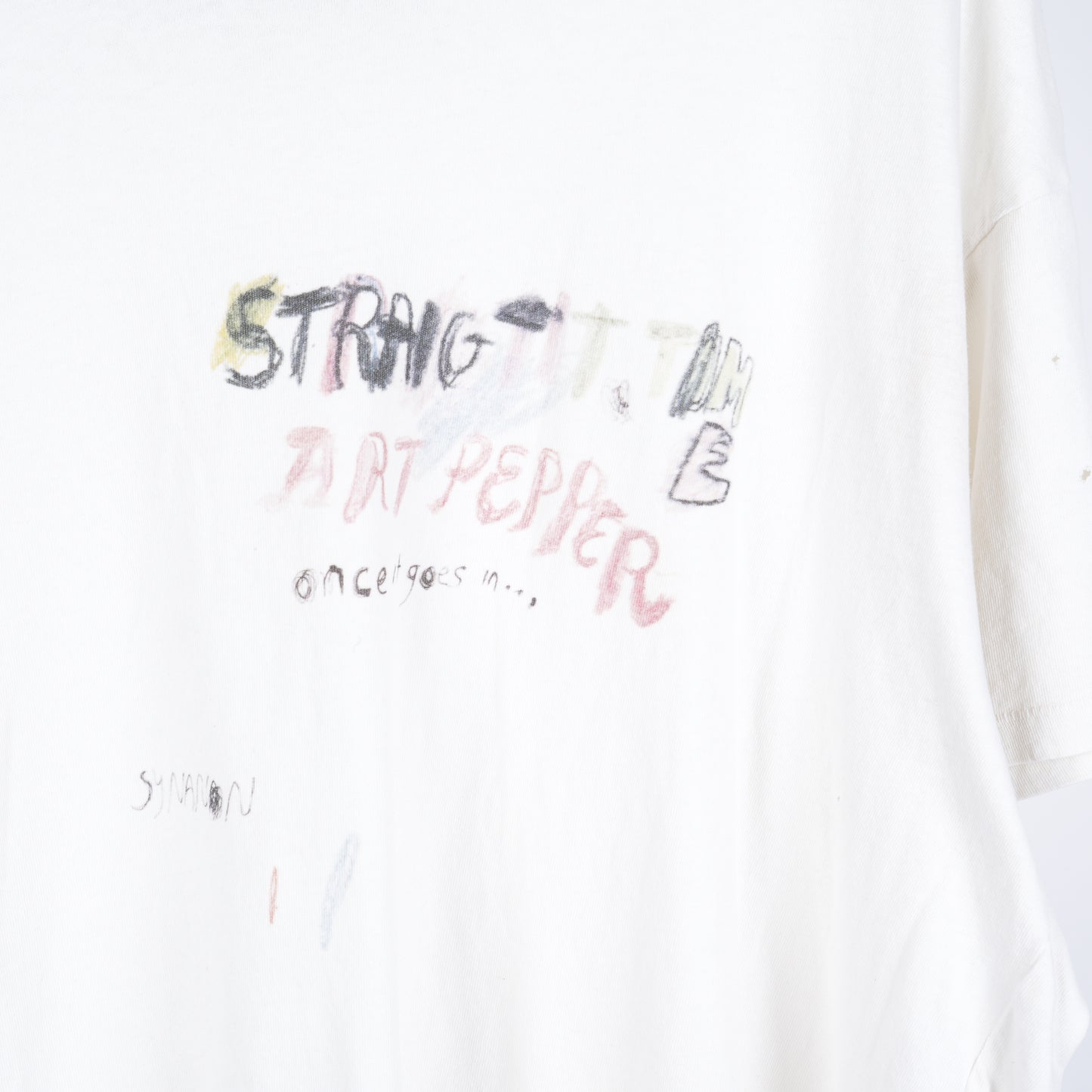 PALY STRAIGHT TIME ART TEE
