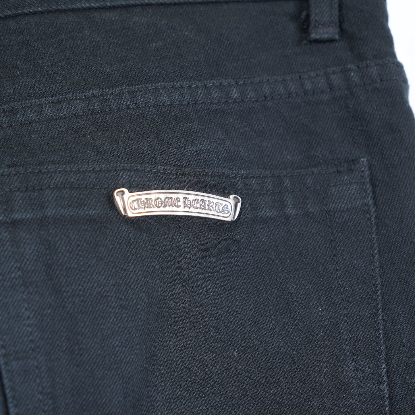 CHROME HEARTS PINK CHECKERED FLEUR PANTS