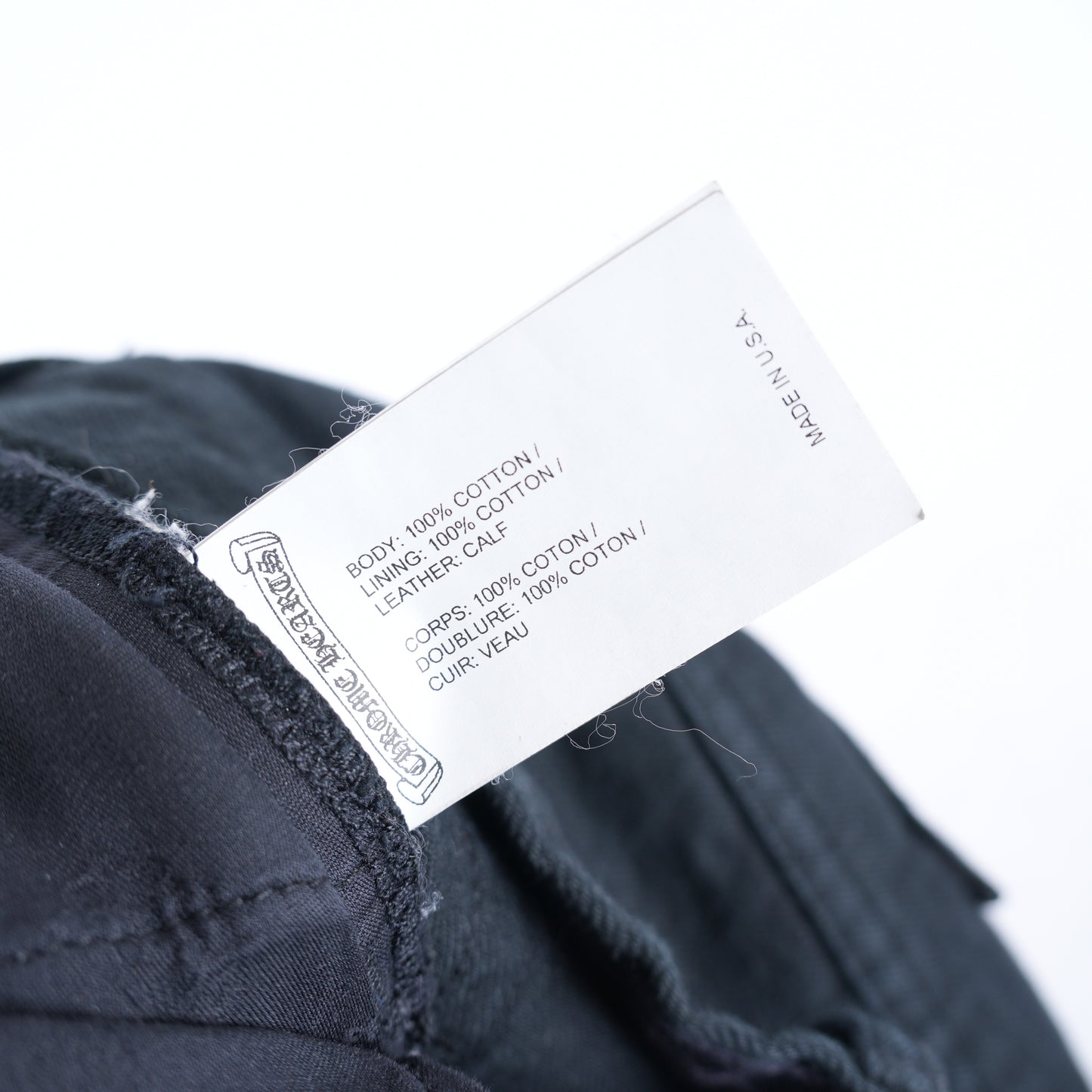 CHROME HEARTS PINK CHECKERED FLEUR PANTS