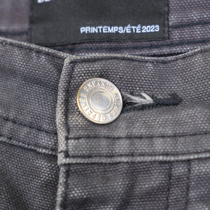 ERD  Distressed Gray Carpenter Pants