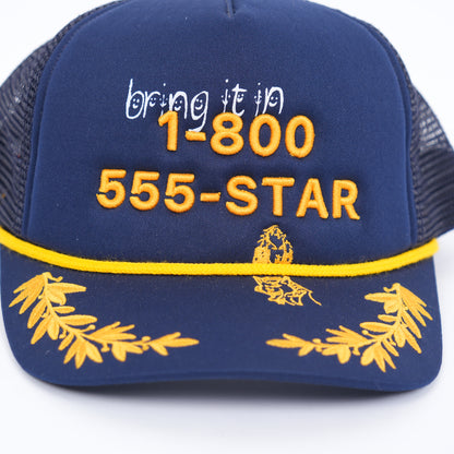 PALY 555-STAR TRUCKER HAT