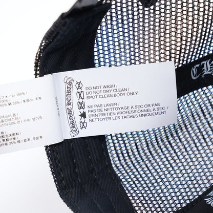 BLACK ON BLACK CEMETERY TRIPLE CROSS HAT