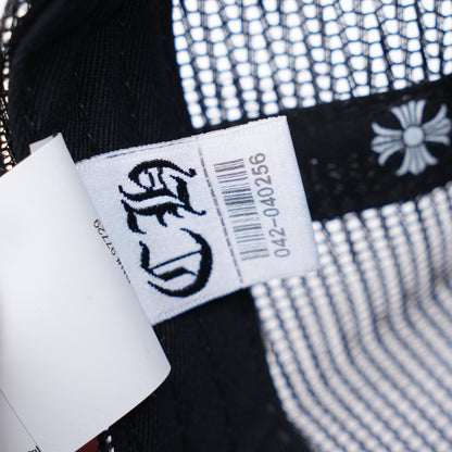 BLACK ON BLACK CEMETERY TRIPLE CROSS HAT