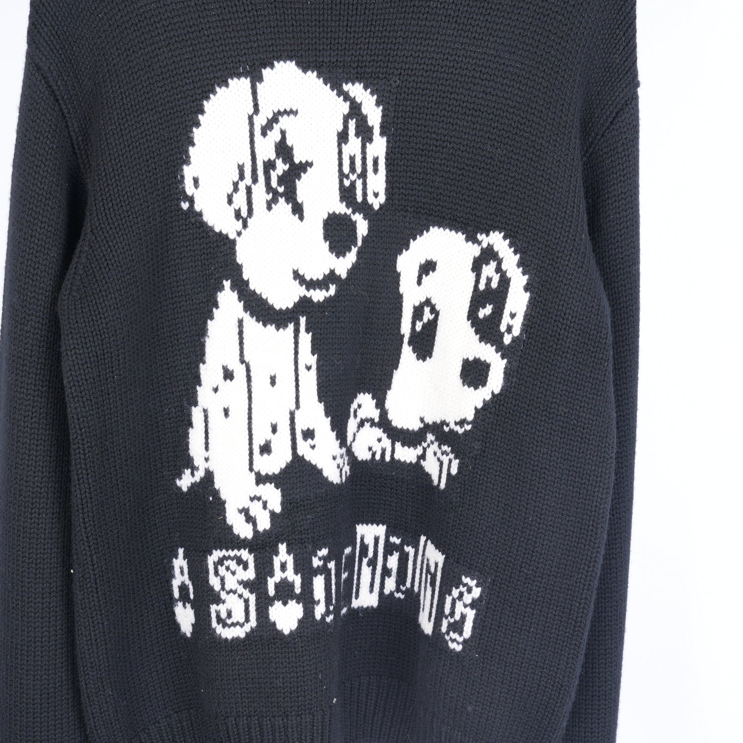 A SAD ENDING KNIT CREWNECK