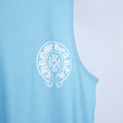 CHROME HEARTS BABY BLUE TANK TOP