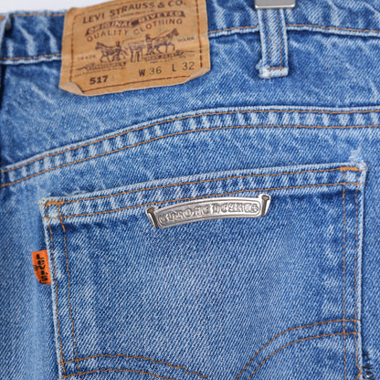 CHROME HEARTS PATCH LIGHT BLUE LEVIS 517