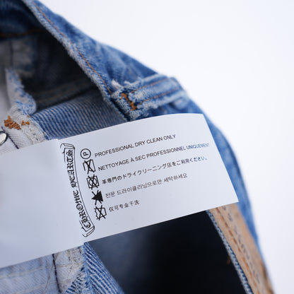 CHROME HEARTS PATCH LIGHT BLUE LEVIS 517
