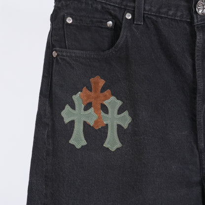 CHROME HEARTS 1/1 BROWN N GREEN BLACK LEVIS