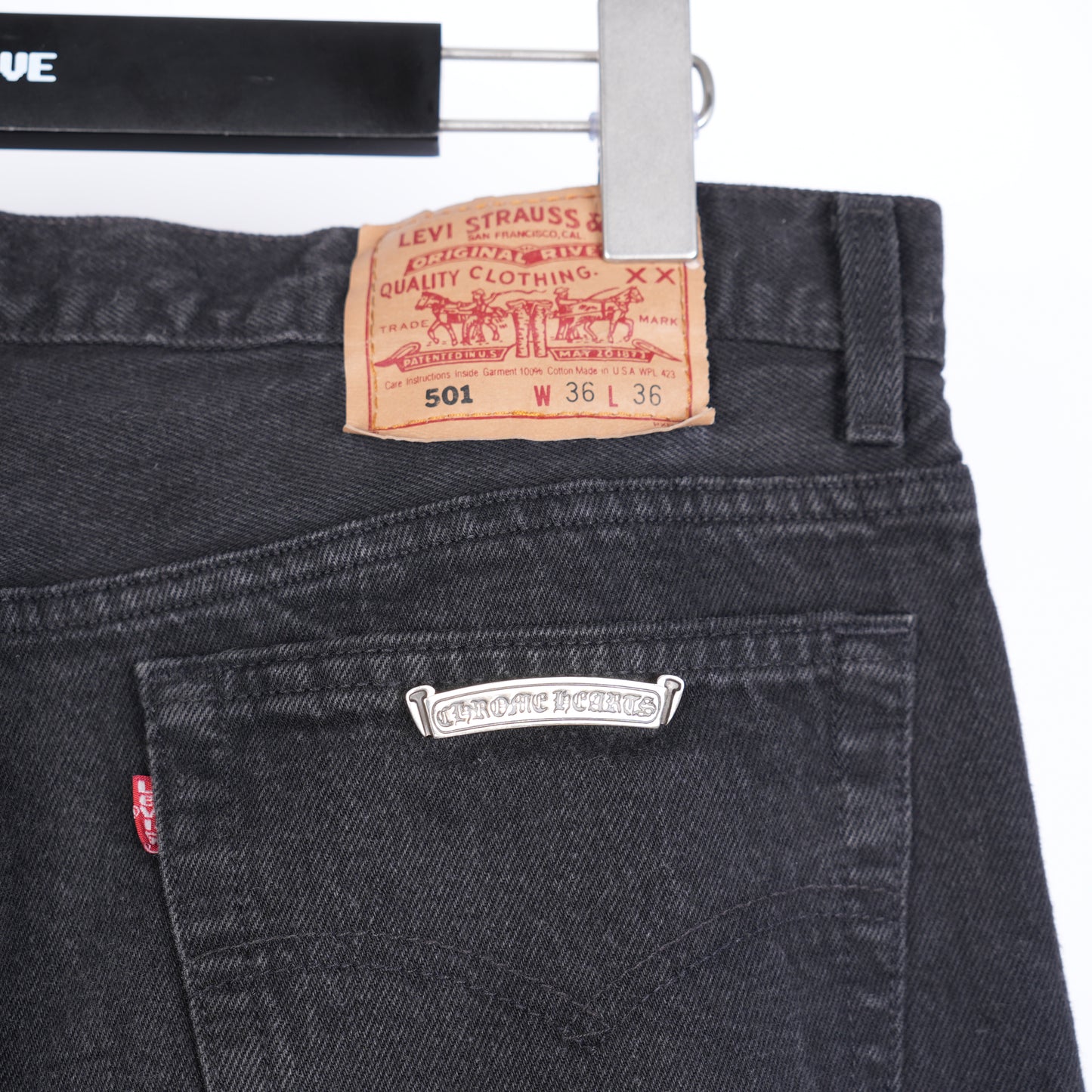 CHROME HEARTS 1/1 BROWN N GREEN BLACK LEVIS