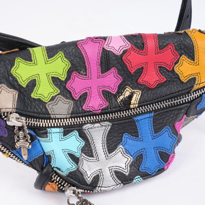 CHROME HEARTS MULTI COLOR PATCH LEATHER SNAT PACK