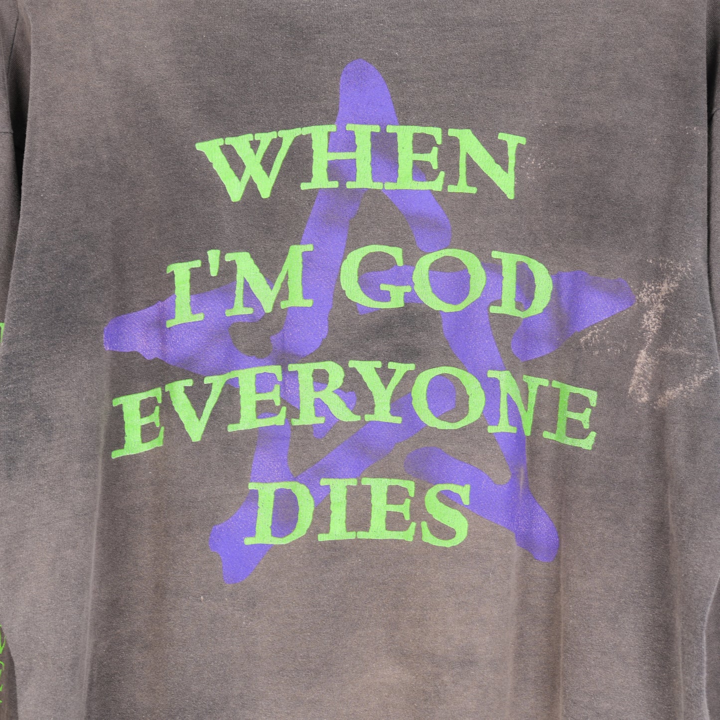 VINTAGE MARILYN MANSON WHEN I'M GOD EVERYONE DIES LS