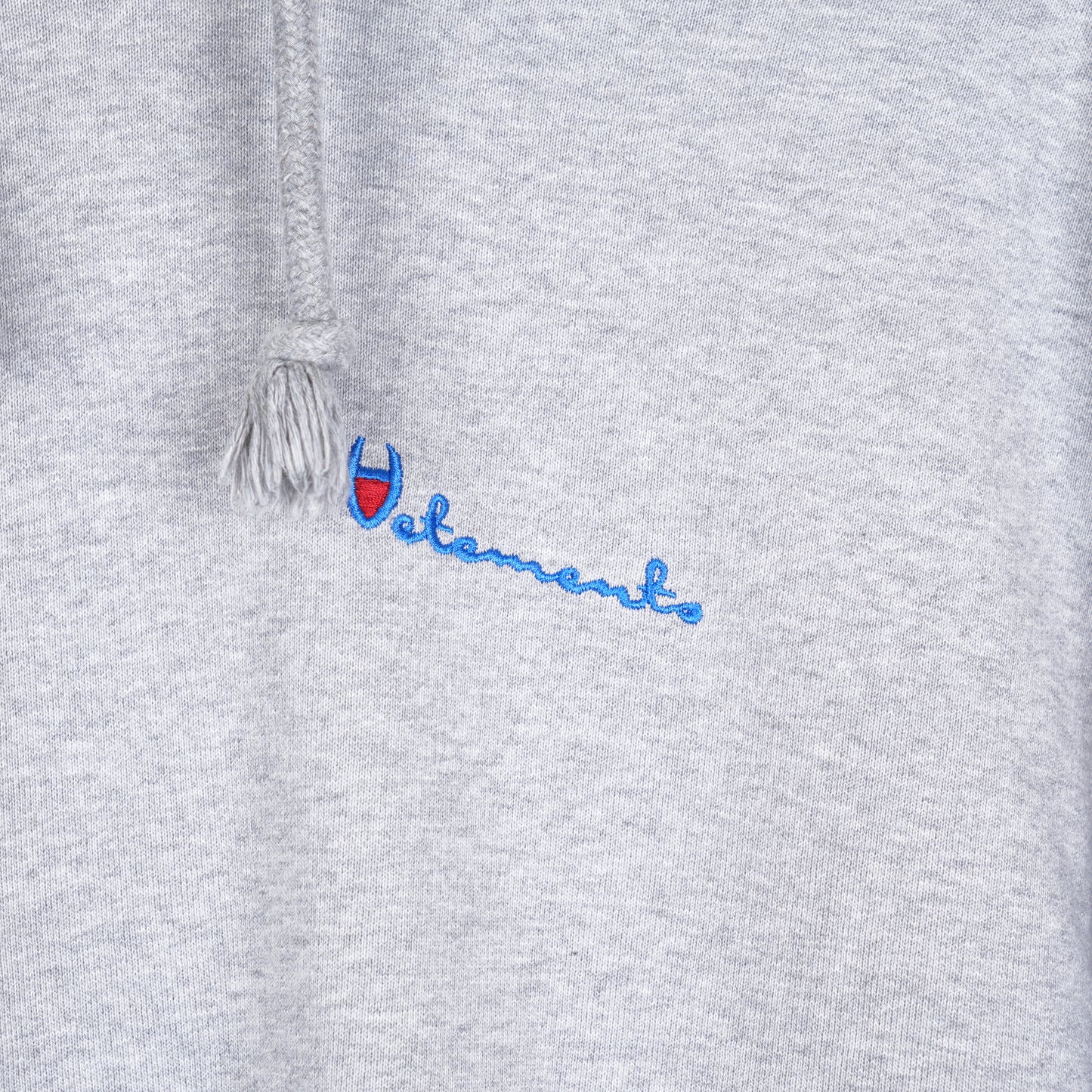 VETEMENTS CHAMPION PARODY LOGO HOODIE