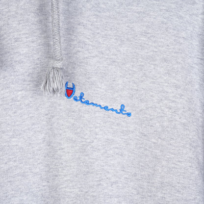 VETEMENTS CHAMPION PARODY LOGO HOODIE