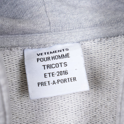 VETEMENTS CHAMPION PARODY LOGO HOODIE
