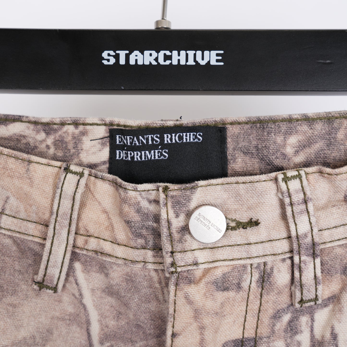 ERD Real Tree Distressed Camo Carpenter Pants Size 28