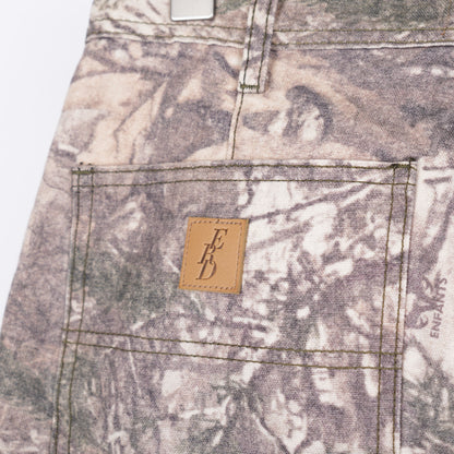 ERD Real Tree Distressed Camo Carpenter Pants Size 28