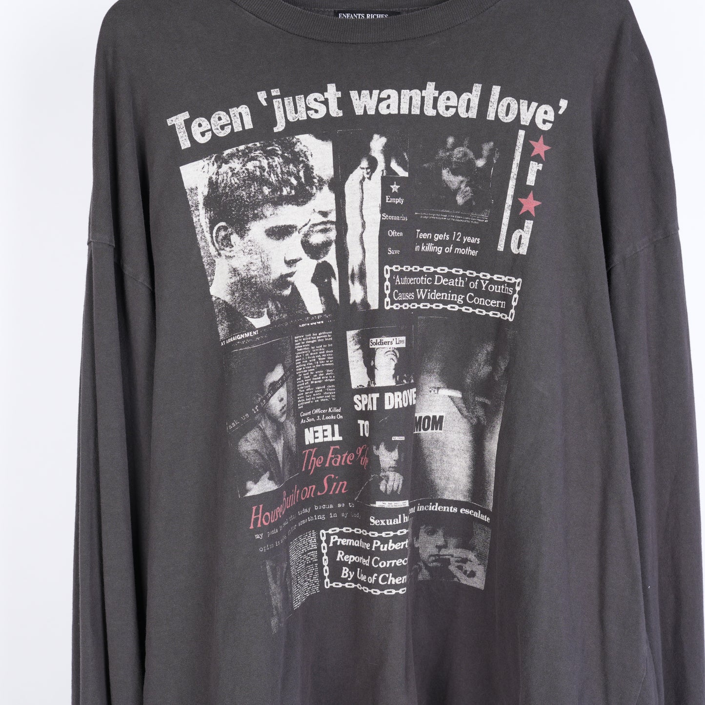 ERD TEEN JUST WANTED LOVE LONG SLEEVE