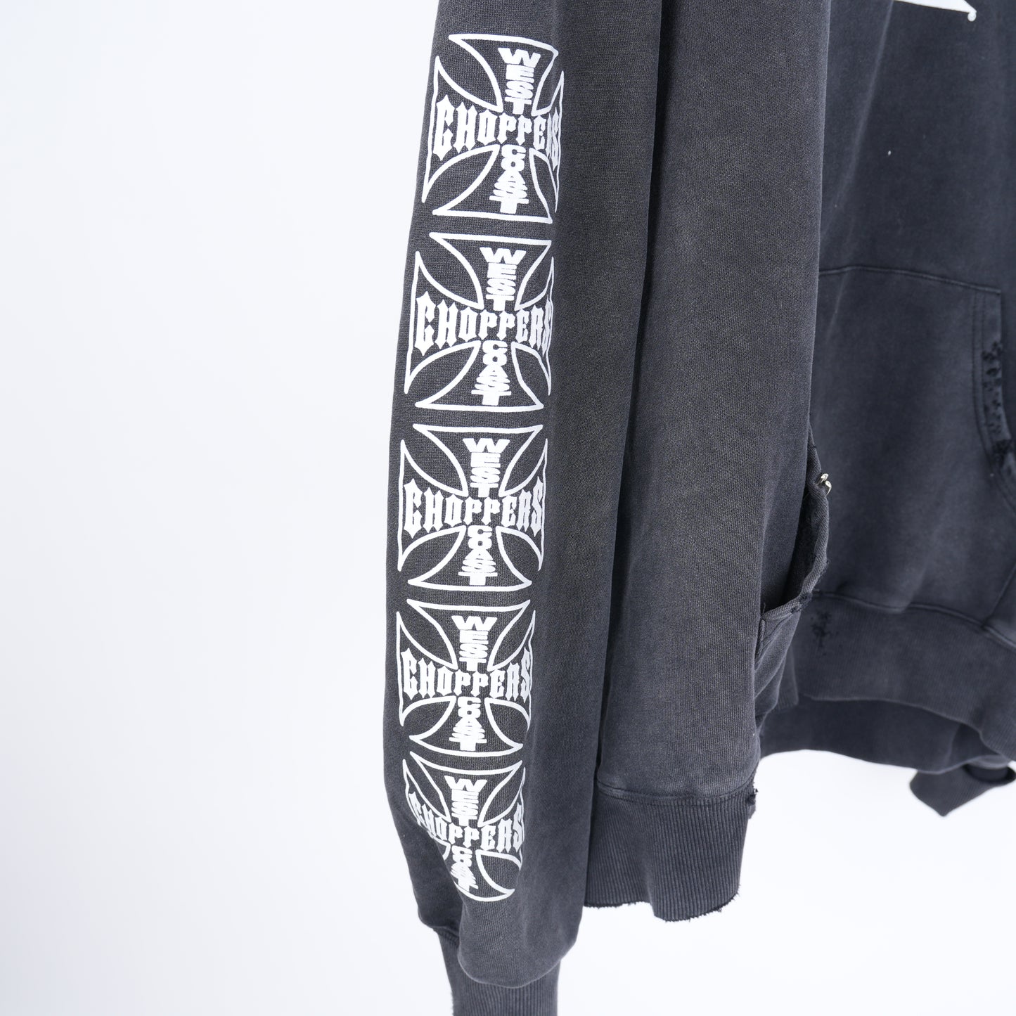 THRASHED FADED WCC HOODIE