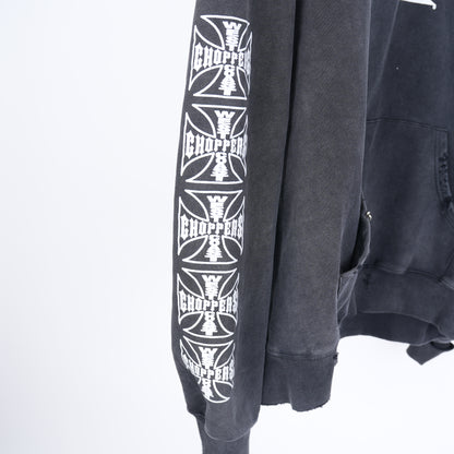 THRASHED FADED WCC HOODIE