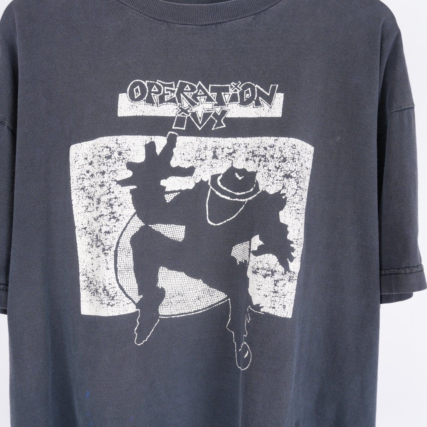 VINTAGE OPERATION IVY BLACK AND WHITE GRAPHIC 1990'S TEE