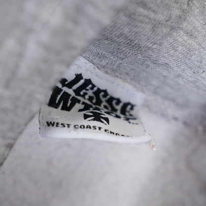 VINTAGE GRAY WCC WEST COAST CHOPPERS HOODIE
