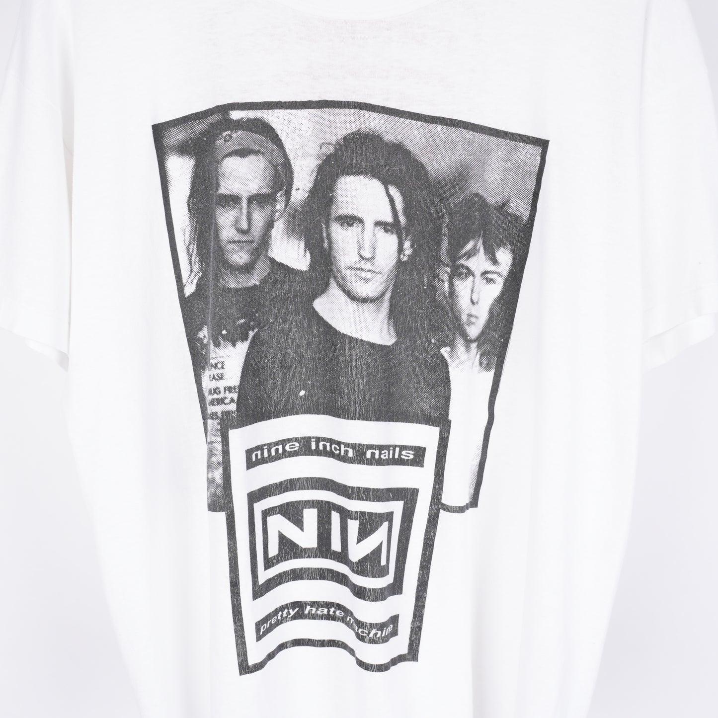VINTAGE NINE INCH NAILS 'PRETTY HATE MACHINE' 90'S PARKING LOT BOOT TEE