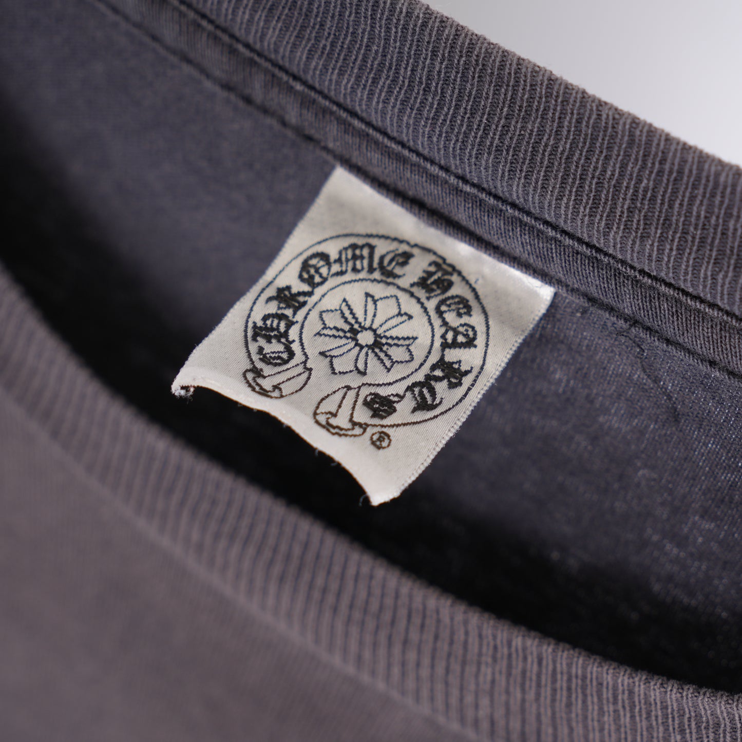 CHROME HEARTS VINTAGE FADED SCROLL LOGO LONG SLEEVE