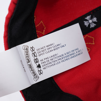 CHROME HEARTS RED PATCH HAT