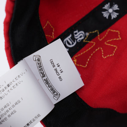 CHROME HEARTS RED PATCH HAT