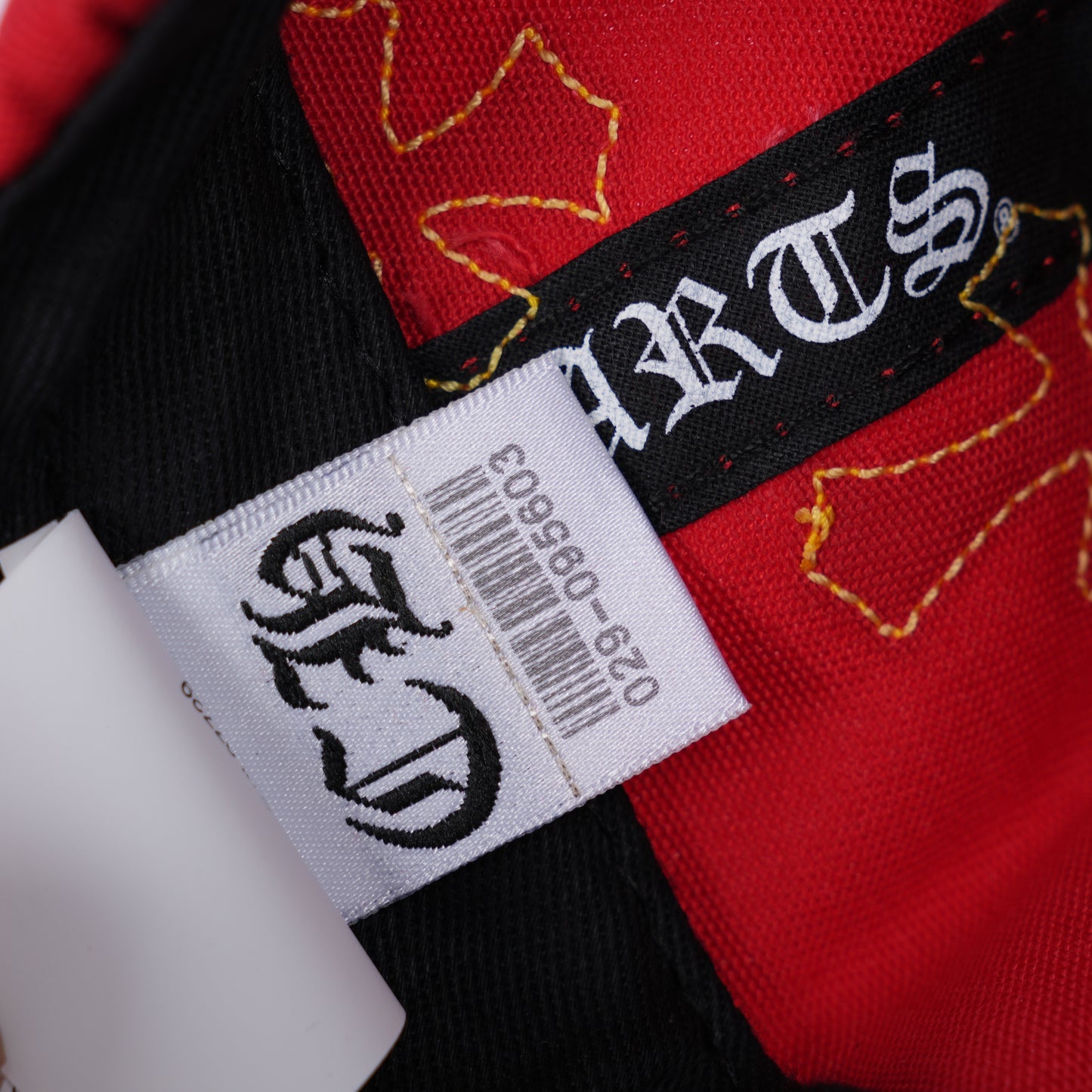 CHROME HEARTS RED PATCH HAT