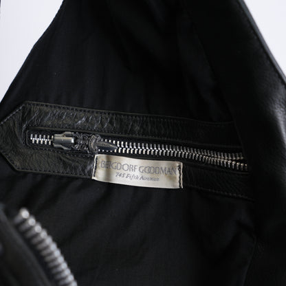 CHROME HEARTS EARLY 90S FLEUR DE LIS LEATHER VEST
