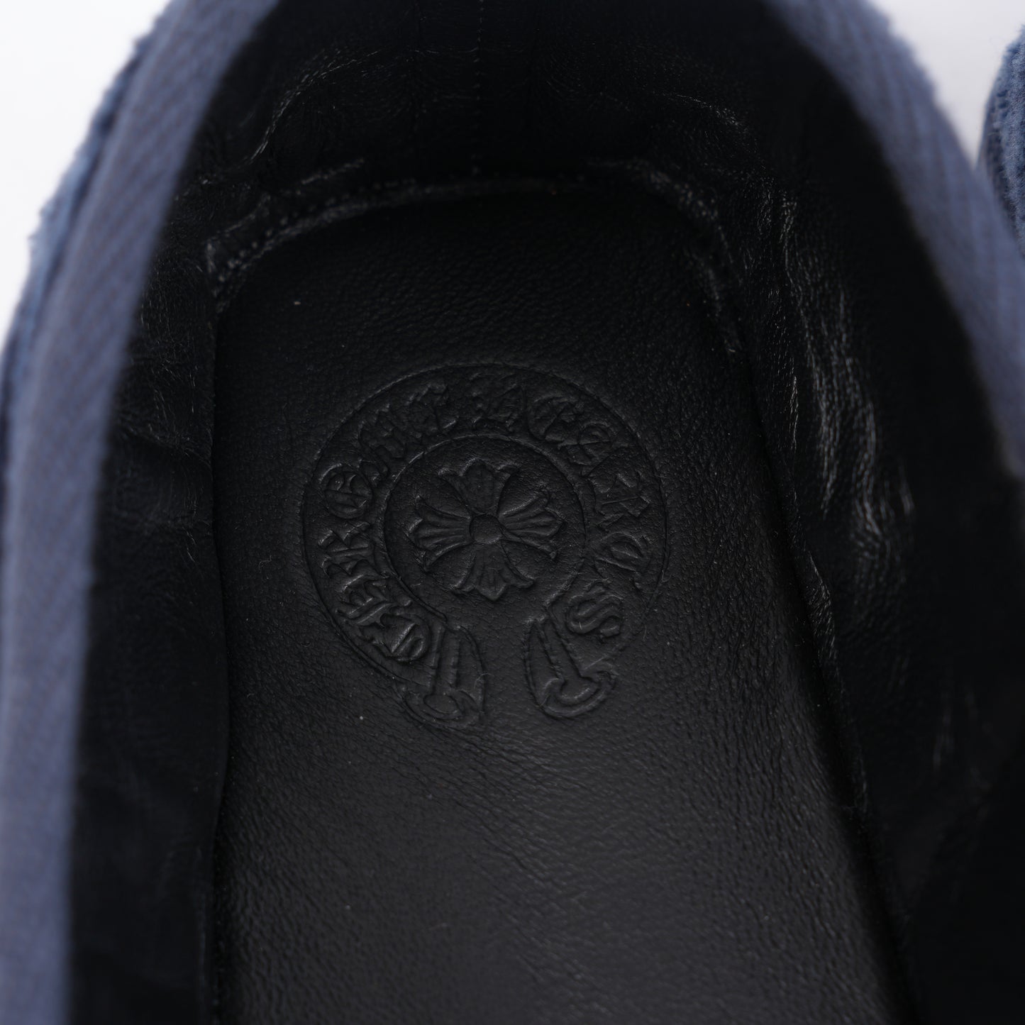 CHROME HEARTS DAGGER LOAFERS NAVY NEW WITH BOX SIZE 42