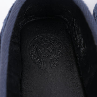 CHROME HEARTS DAGGER LOAFERS NAVY NEW WITH BOX SIZE 42