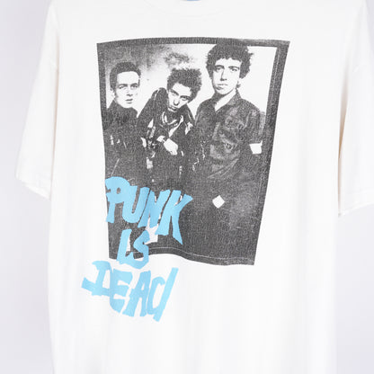 VINTAGE THE CLASH "PUNK IS DEAD" TEE 1986
